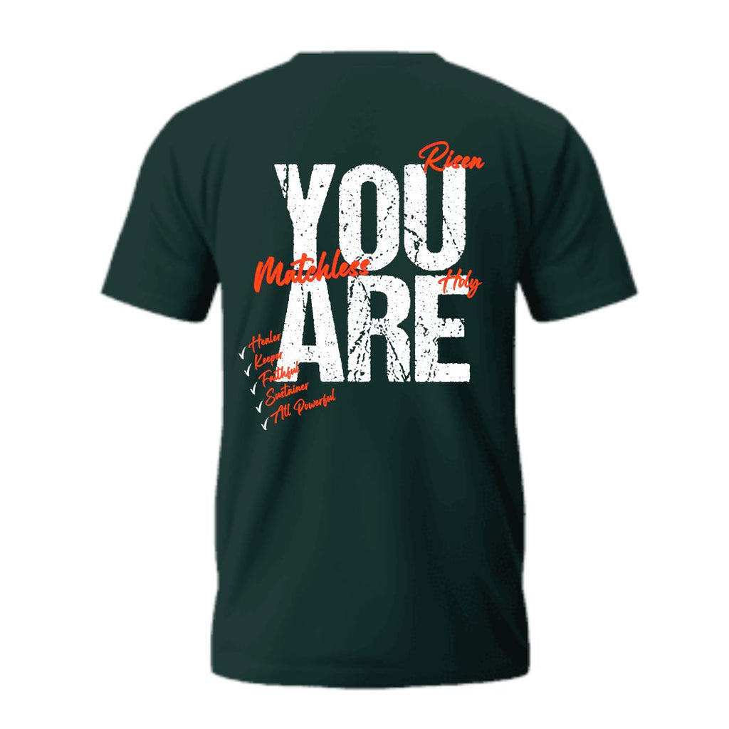 Reasons - Forest Green Short Sleeve