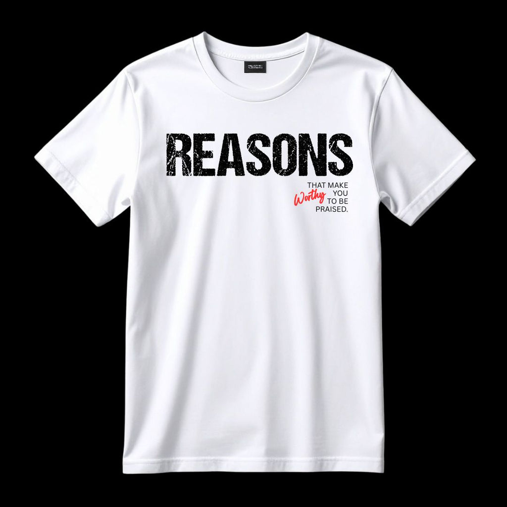 Reasons - White Short Sleeve
