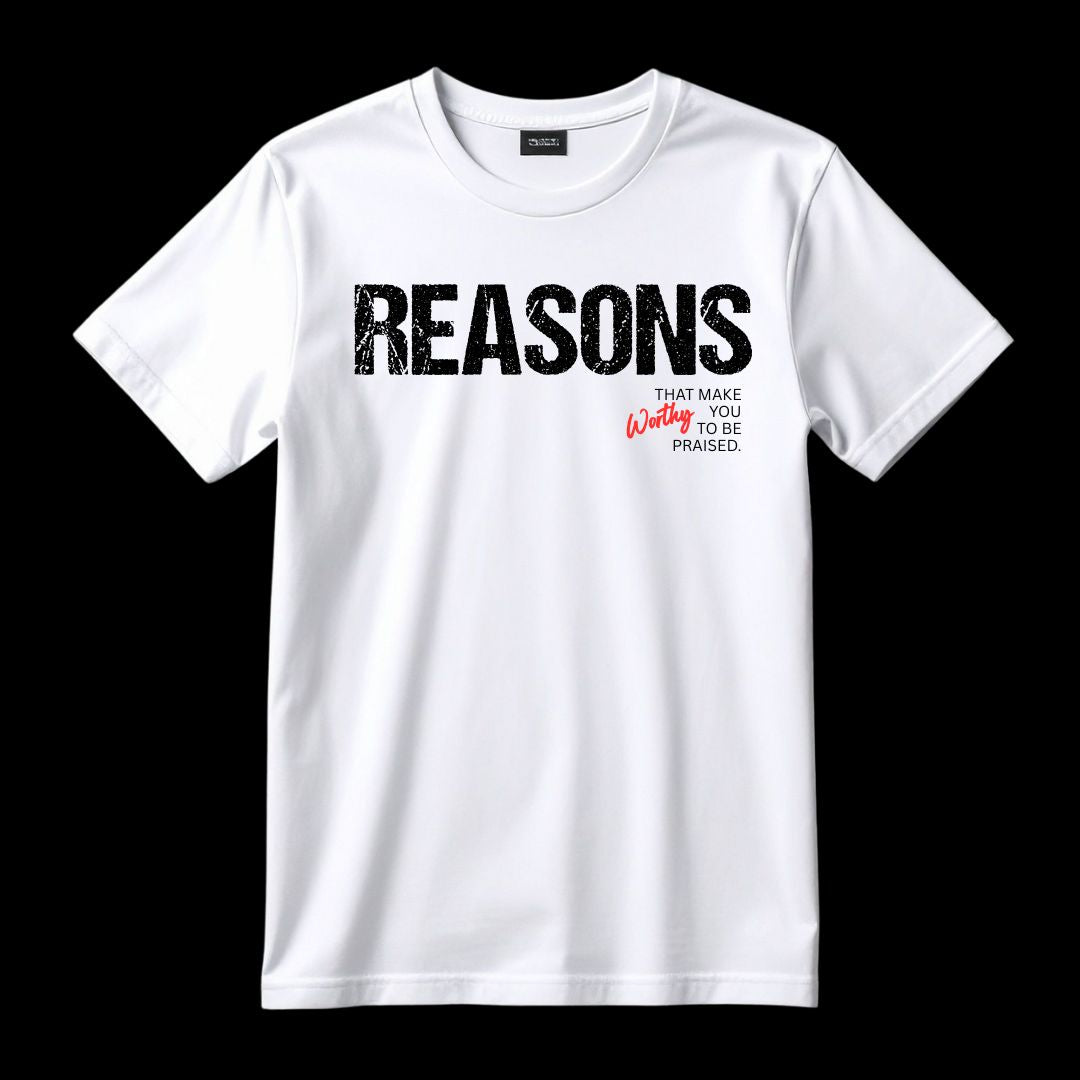 Reasons - White Short Sleeve